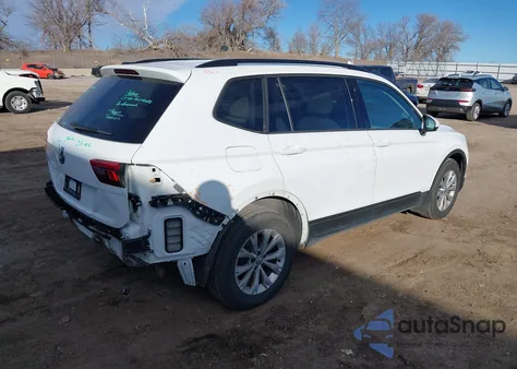 2019 Volkswagen Tiguan 2.0T S из США, поврежденный, VIN 3VV0B7AX8KM009495